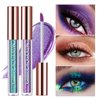 ROPALIA Liquid Glitter Eyeshadow, Liquid Chameleon Metallic Eyeshadow, Multicolor Shifting Holographic Glitter Multichrome Eyeshadow, Long-lasting With No Creasing Multi-Dimensional Eye Looks