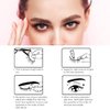 PearlGirl False Eyelashes, Russian Curly Natural Wispy Cat Eye Lashes 10 Pairs Lightweight Reusable Ideal for Eyelash Extension and Pestañas Postizas(Styles02)