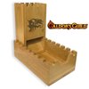 Bamboo Dice Tower | Special Edition Wooden Rolling Case | Perfect for DM's, Mini Games, RPG Players, DND, Dungeons and Dragons | Foldable Handcrafted Wood Die Roller Castle | Collapsible Chest