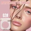 FeiCuiYun Monochrome Matte eyeshadow, Matte Pink Eyeshadow, Neutral Matte Pressed Powder Single Vegan Eyeshadow; Talc, Paraben & Cruelty Free, Half Pink (02)