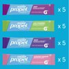 Propel Powder Packets, 4 Flavor Variety Pack With Electrolytes, Vitamins and No Sugar - (By Gsuila) (20 - Pack)