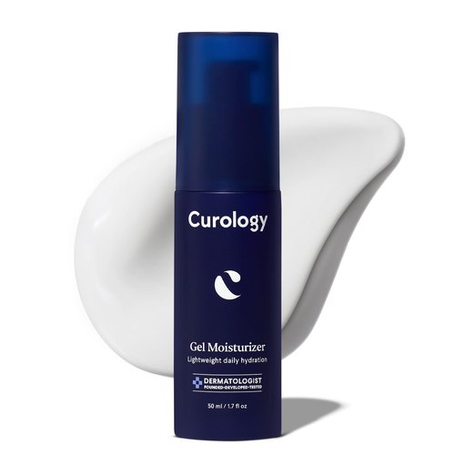 Curology Gel Face Moisturizer, Daily Face Lotion with Hyaluronic Acid, for Oily, Dry or Sensitive Skin, 1.7 fl oz