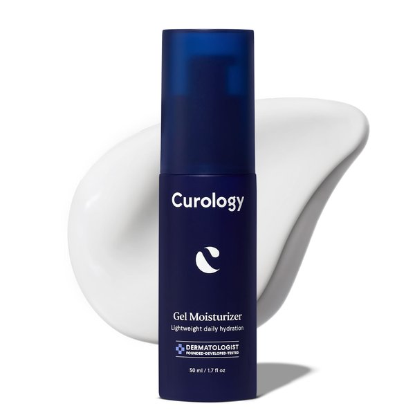 Curology Gel Face Moisturizer, Daily Face Lotion with Hyaluronic Acid, for Oily, Dry or Sensitive Skin, 1.7 fl oz