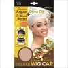 Qiftt Shea Butter & Olive Oil Treated Stocking Wig Cap #803 Natural