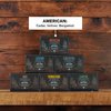 Live Bearded: All-Natural Bar Soap For Men, 6-Pack of 5 oz. Bars, Made in the USA - Exfoliates, Moisturizes - Bamboo, Charcoal, Pumice, Coconut, Avocado, and Argan Oils - American Scent