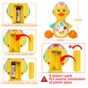 Baby Musical Duck Toy Dancing Crawling Tummy Time, Light Up Infant Toys 0-3-6 6-12 12-18 Months Birthday Gifts for 1 2 Year Old Boys Girls Baby Learning Development Toddler Toys Age 1-2