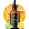 Tree To Tub Illuminating Vitamin C Serum - Triple Vitamin C Hydrating Serum for Face - 3x Vitamin C + Hyaluronic Acid - Maximum Anti-Aging Power & Glow - Antioxidant Serum for Dry, Sensitive Skin