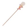 CHOISBEING Handmade Hair Pins Vintage Hair Stick for Buns Chinese Jade Metal Retro Hair Chopsticks for Women Girl (Transparent)