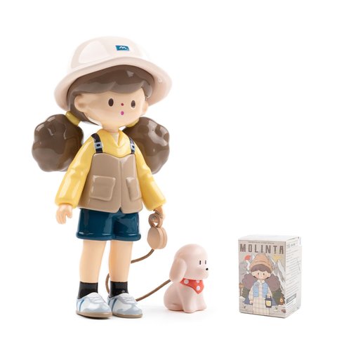 BEEMAI Molinta Camping VLOG Series 3PCs (Set of 3 No Repeat) Random Design Cute Figures Collectib...