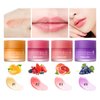 Tiejdhr Sleeping Lip Mask, Nourish & Hydrate Lip Mask With Vitamin E, Lip Balm Lip Skin Care, Hydrating & Moisturizing Reduce Lip Lines, Night Sleep Anti-chapped Lip Cream (03# Grapefruit)
