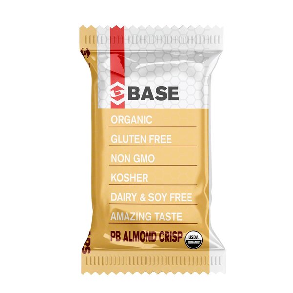 BASE Real Bars Peanut Butter Almond Crisp 12-Pack