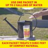 GREEN PIG Compost Accelerator Converts Yard Waste to Fertile Humus in 30 Days and Helps Control Odors Associated with Compost Piles, 1 Bag (12 Dissolvable Packets)
