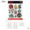 Desert Cactus Dungeons & Dragons Stickers - 13 D&D Decals Laptop Water Bottle Car Scrapbook11.46x8.9 Vinyl Decorations Birthday Favor Party Supplies (2-3)