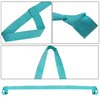 Tenalleys 1Pcs Light Blue Adjustable Yoga Mat Strap Multi-Purpose Straps Easy-Cinch Yoga Mat Sling for Carrying Training Equipment, 62inch (Yoga Mat Not Included)