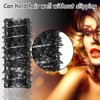 48 Pieces Wire Mesh Hair Rollers Set Hair Perm Rods Hairdressing Wave Curlers with Duck Teeth Hair Clips for Hair Styling Tools (0.71/0.87/1.1 Inch)