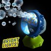 Maxx Bubbles Automatic Bubble Machine – Durable Outdoor Bubble Blower for Kids | LED Light with Adjustable Angle for Parties – Sunny Days Entertainment