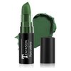 FIVEFULU Green Face Body Paint Stick, Matte Green Lipstick Football Baseball Eye Black Stick, Long Lasting Waterproof Green Face Makeup for Halloween St Patricks Day Witch Alien Frankenstein Makeup