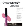 Boston Mints Back Bay Berry Lip Gloss (.25oz) -Vegan, gluten-free, cruelty-free formula with Aloe, Vitamins C & E, and a refreshing hint of spearmint extract for soft and hydrated lips.
