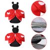 Cute Hair Clips for Girls Ladybug Hair Clip Summer Hair Clips Red Hair Barrettes Non-slip Hairpin Grosgrain Ribbon Hair Pins Insect Hairgrip Back to School Hair Accessories for Hair Decoration 2Pcs