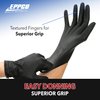 EPPCO Grease Bully 6-Mil Black Nitrile Gloves Disposable Powder Free, Latex Free Textured Superior Grip Glove for Mechanics, Auto-motive, Industrial Work, Medium, Box of 100