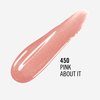 Rimmel London Stay Glossy, 450 Pink About It, Lip Gloss, Non-Sticky, Cruelty-Free, Color and Shine, Up To 6-Hour Wear, Precise Applicator, 0.18oz