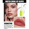 4 Colors Fat Oil Lip Gloss, Lip Oil Lip Glaze Hydrating Lip Glow Oil Big Brush Head Moisturizing Lip Gloss, Shiny Transparent Tinted Plumping Lip Oil Long Lasting Nourishing Non-sticky (A#&B#)
