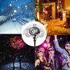 SOMKTN Christmas Snowfall Light Projector Outdoor,Snow Falling Projector Lamp Dynamic Snow Effect Christmas Dot Decorations Lighting for Xmas House.Garden Yard, Party,Club, Landscape