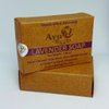 AyuRoots Ayurvedic Lavender Soap Bar, 3.88 oz of naturally handmade vegan soap for the face and body crafted with authentic Indian craftsmanship.