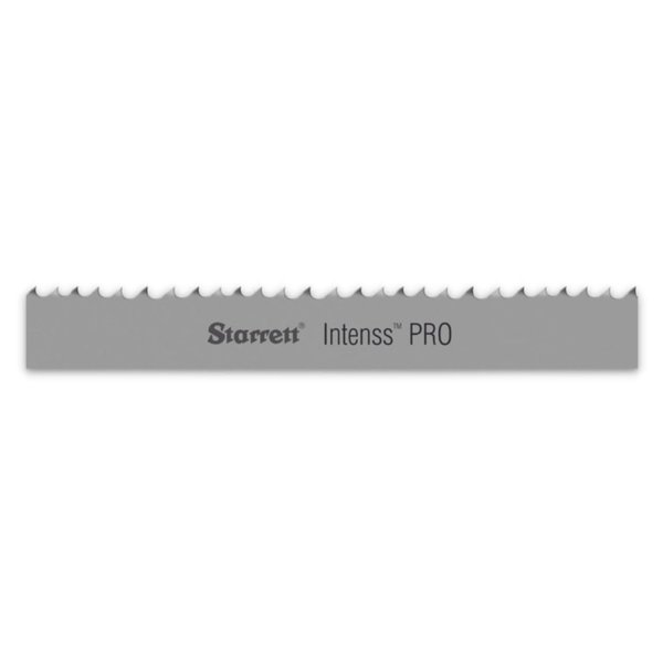 Starrett - 99234-06-10 Versatix MP Band Saw Blade, Bimetal, Intenss Tooth, Raker Set, Positive Rake, 82" Length, 3/4" Width, 0.035" Thick, 10-14 TPI