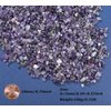 LAIDANLA Amethyst Crushed Stone Crystal Chips Bulk Natural Gemstones Healing Reiki Crystals Mini Quartz Vase Filler Aquarium Gravel 100g