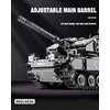 BOOLAKOS Leopard 2A7+ Tank Building Block, Military Army WW2 Tank Model Kit, Construction Set Gift Giving Toys for Teens and Adult (898 PCS)