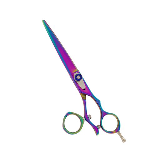 Kashi Swivel Rotating Thumb Styling Barber Shears 7" Japanese Steel