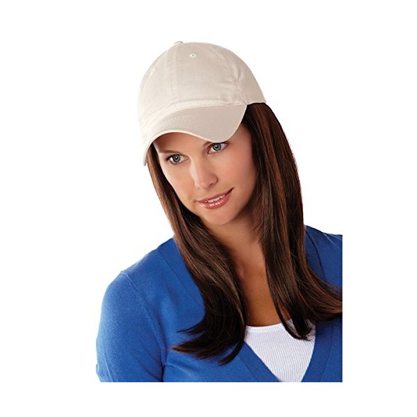 Henry Margu (Long Hat Beige - Synthetic Baseball Cap Wig in 4H