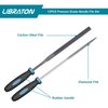 Libraton Small File Set, Needle Diamond Files 13PCS, 6pcs Jewlers Files & 6 Steel Files for Precision Metal File Work, Wood Files, Woodworking, Plastic Carving Tool with Steel Brush and Carry Case