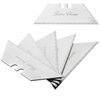 Bates- Utility Knife Blades, 40 Pack, Box Cutter Blades, Razor Blades Utility Knife, Razor Knife Blades, Replacement Blades, Razor Blades for Box Cutters, Box Razor Blades, Box Cutter Blades Refills