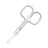 Motanar Eyebrow and Nose Hair Scissors, 3.7” Stainless Steel Professional Facial Nose Hair Trimmer Scissors for Women and Lace Wigs 2 Pieces