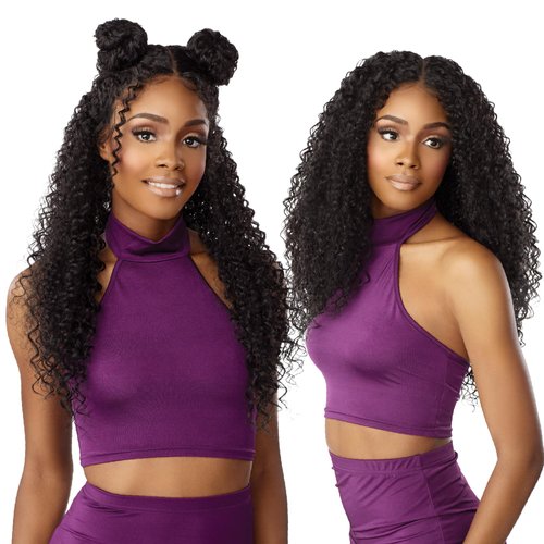 Sensationnel Butta Pre-styled Lace Front Wigs - Butta prestyled unit 2 glueless 2 way hand tied part lace synthetic wig preplucked hairline - Butta Styled Unit 2 (BALAYAGELATTE)