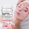 Fokiabin Jelly Mask for Facials Professional Natural Gel Face Masks,Hydrating Rubber Mask, 23 Fl Oz Jar Face Mask SkinCare(Bulgarian Rose)