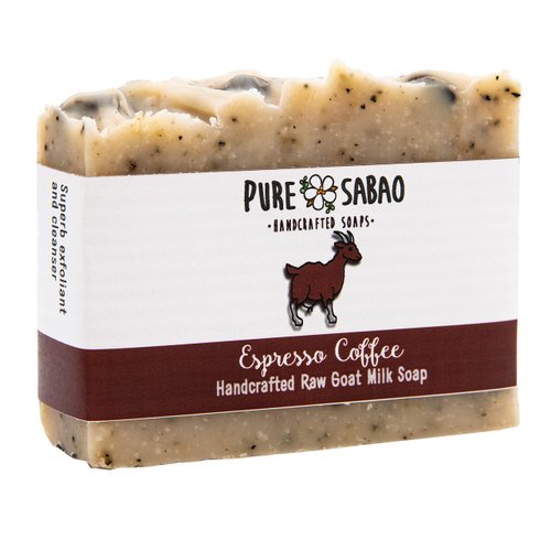 PURE SABAO Espresso Coffee – Goat Milk Soap