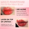sefudun Lip Glow Oil-Moisturizing Lip Gloss -Hydrating Lip Glow Oil Long Lasting Waterproof Lip Tint Set Lip Stain (CHEERY)