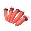 TUDACVTE Bloody Severed Fingers Fake Finger Realistic Severed Fingers Body Parts Props for Halloween, Haunted House, Theater, Tricks Party Decorations Supplies 5Pcs