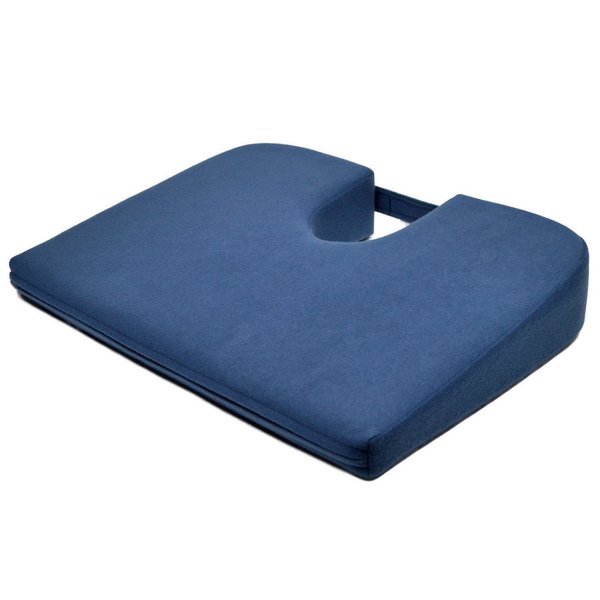 Tush Cush Original Orthopedic Seat Cushion - Navy Fabric