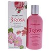 L'Erbolario 3 Rosa Shower Gel - Bath Foam With Seductive And Elegant Power - Preserves The Natural Moisture Of Skin Tissue - Perfectly In Tune With Feminine Allure - Ideal For Sensitive Skin - 8.4 Oz