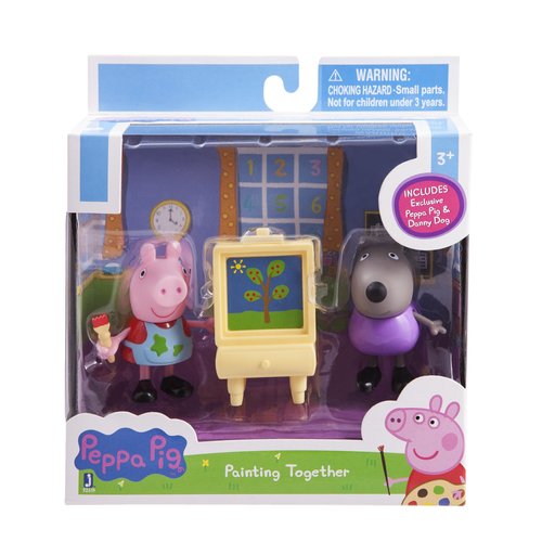 Peppa Pig Peppa & Danny Dog Painting Action Figure