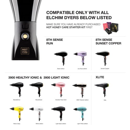 Elchim - Hot Honey Care Sublime Liss - smoothing treatment, 12 fl. oz.