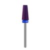 ERUIKA 5 in 1 Nail Drill Bits,Tungsten Carbide Drill Bit, Cuticle Drill Bits Nail Bits for Nail Drill 3/32 Inch for Nail Bit Manicure Pedicure (M, Purple)