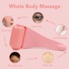 huefull Ice Roller for Face with 2 Rollers and Gua Sha Facial Tools, Face Roller for Self Care, Guasha Tool for Face, Puffiness Relief, Skin Care Gift for Men/Woman
