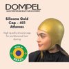 Dompel Silicone Hair Highlighting Cap - Type Athenas | Model 401-SA | Gold | Salon-Quality for All Hair Types (2 PCS)
