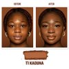 Juvia's Place I am Magic Powder Foundation T1 Kaduna - Compact Pressed Face Makeup Professional Matte Clean Finish Skin Clarity Setting Powdered Blend Fresh Waterproof Blot Mirror Puff Cosmetics