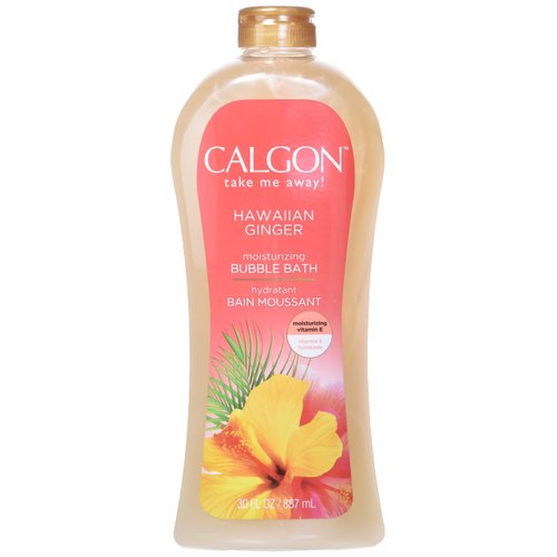 Calgon Skin Silkening Bubble Bath/Hawaiian Ginger 30 Fl. Oz